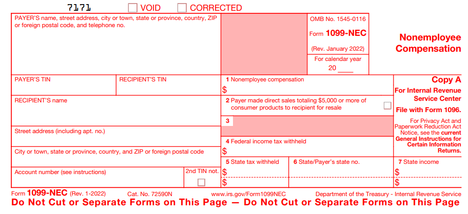 Form 1099 for Kentucky